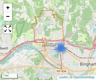 Area schools map